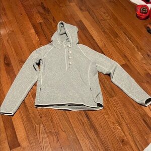 The North Face Gray Hooded Pullover
